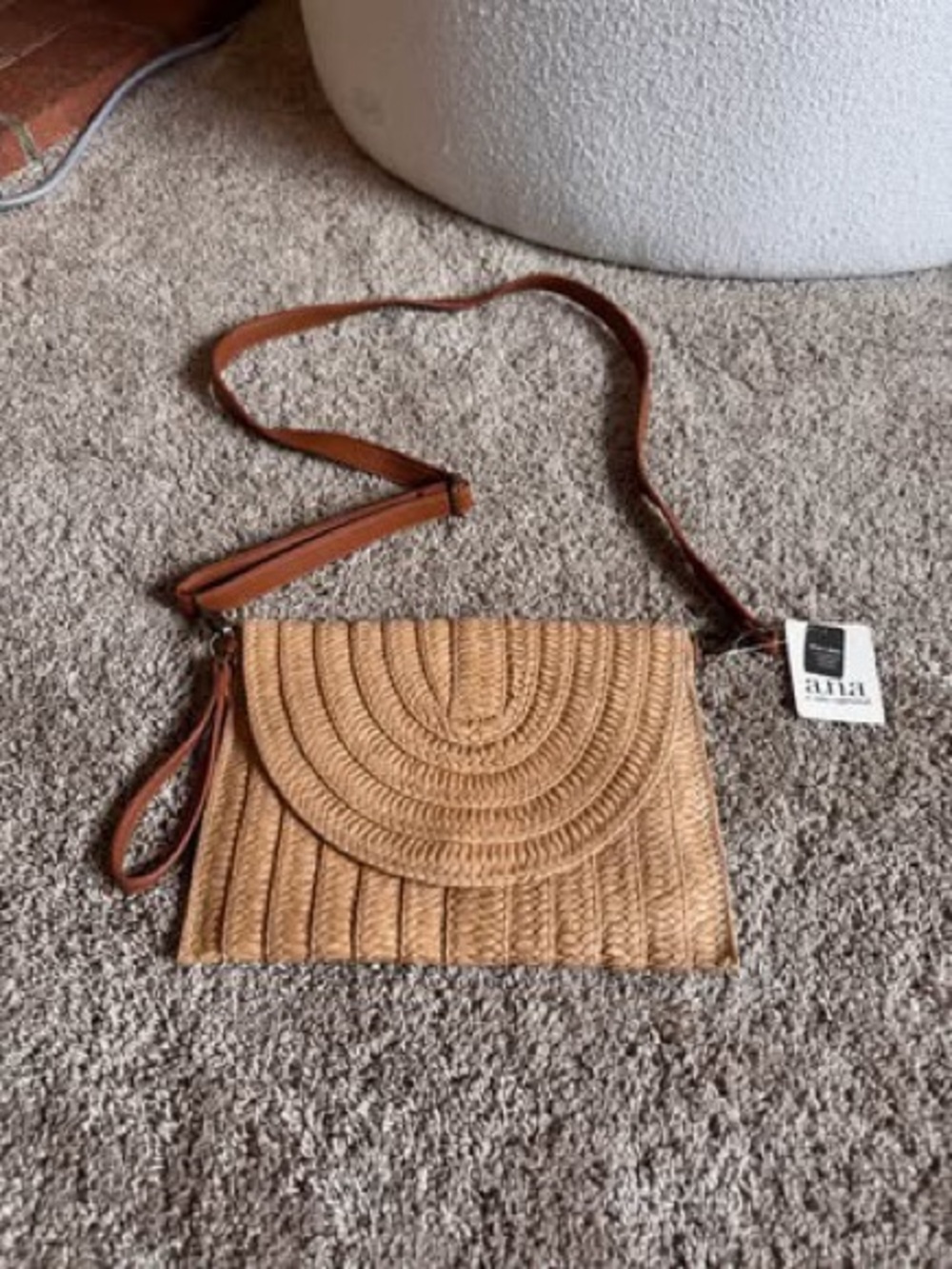 a.n.a. Crossbody Bag Color Natural New